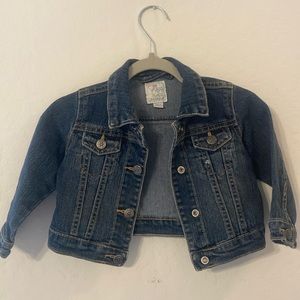 Baby jean jacket